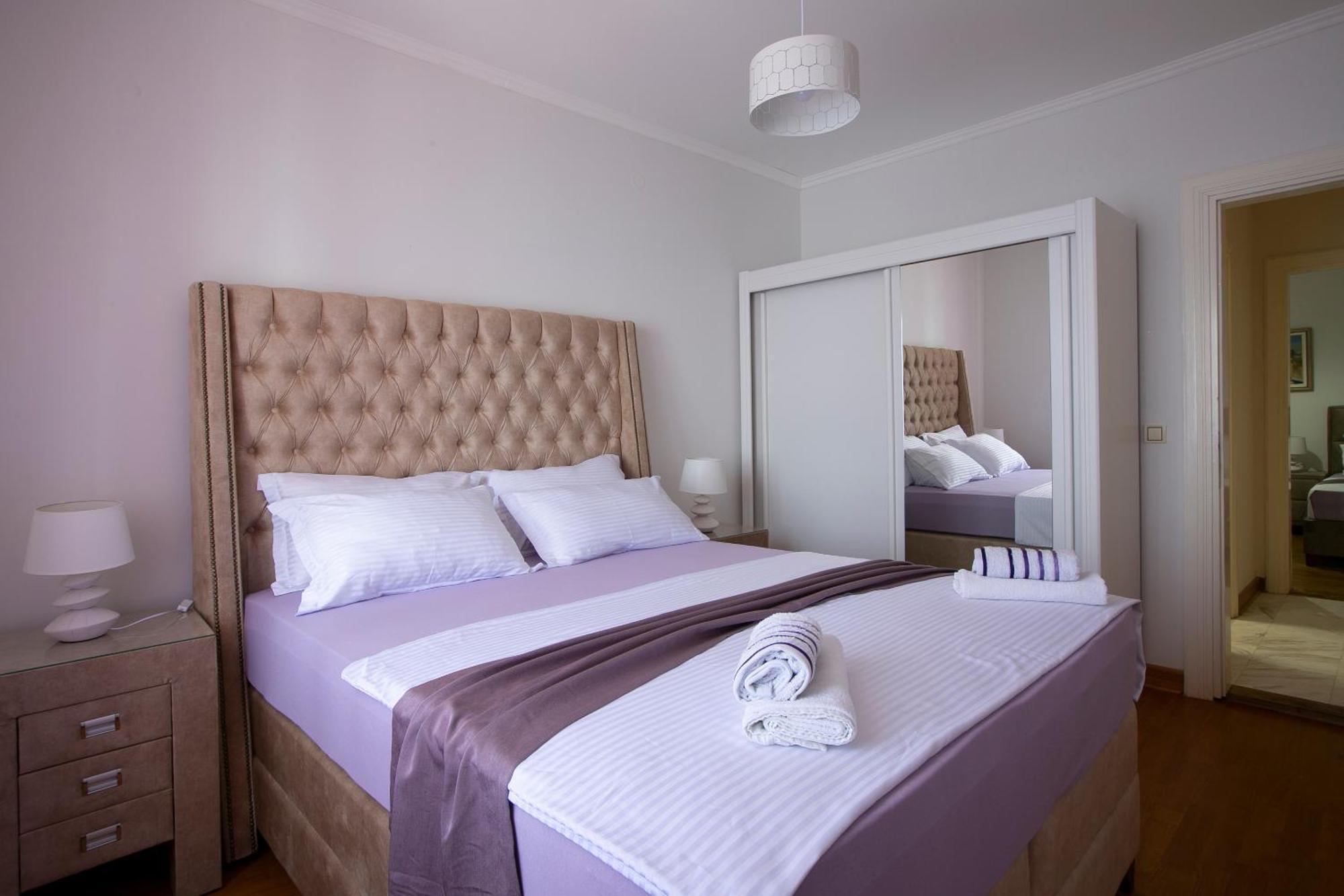 Montesan Luxury Apartment Beach Front Sveti Stefan Exterior foto